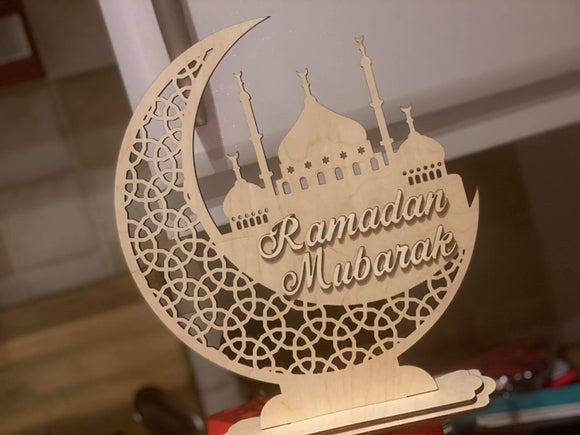 Ramadan Mubarak sign